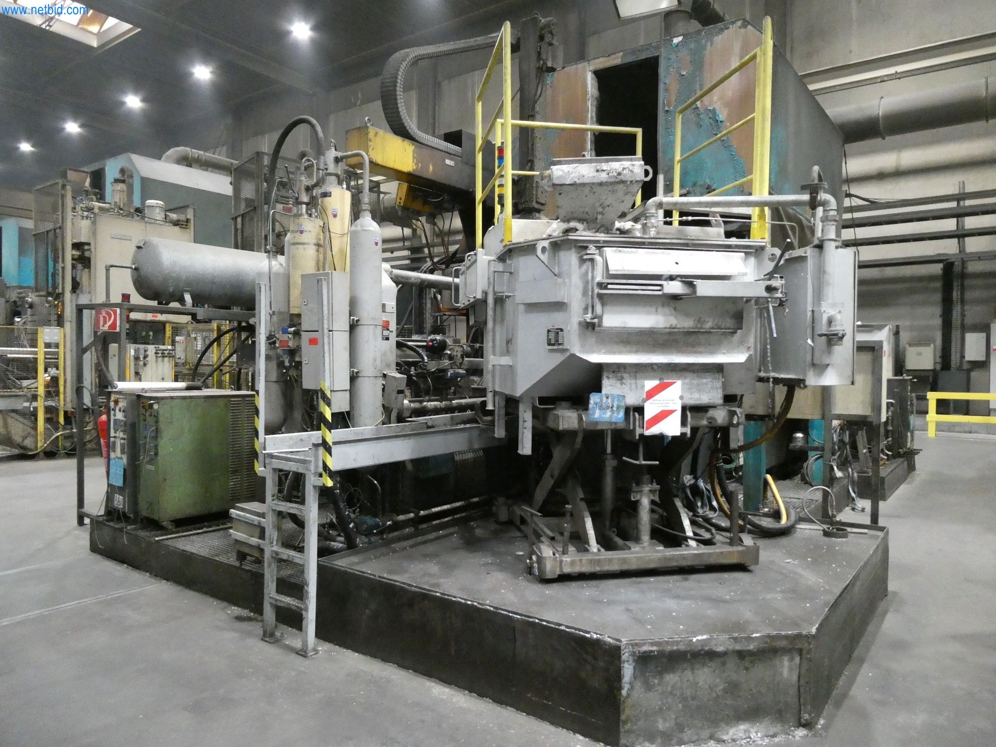 ae group - Melting store, Aluminum die casting machines 6,600 - 35,000 kN, Mechanical processing - PRIVATE TREATY SALE-6