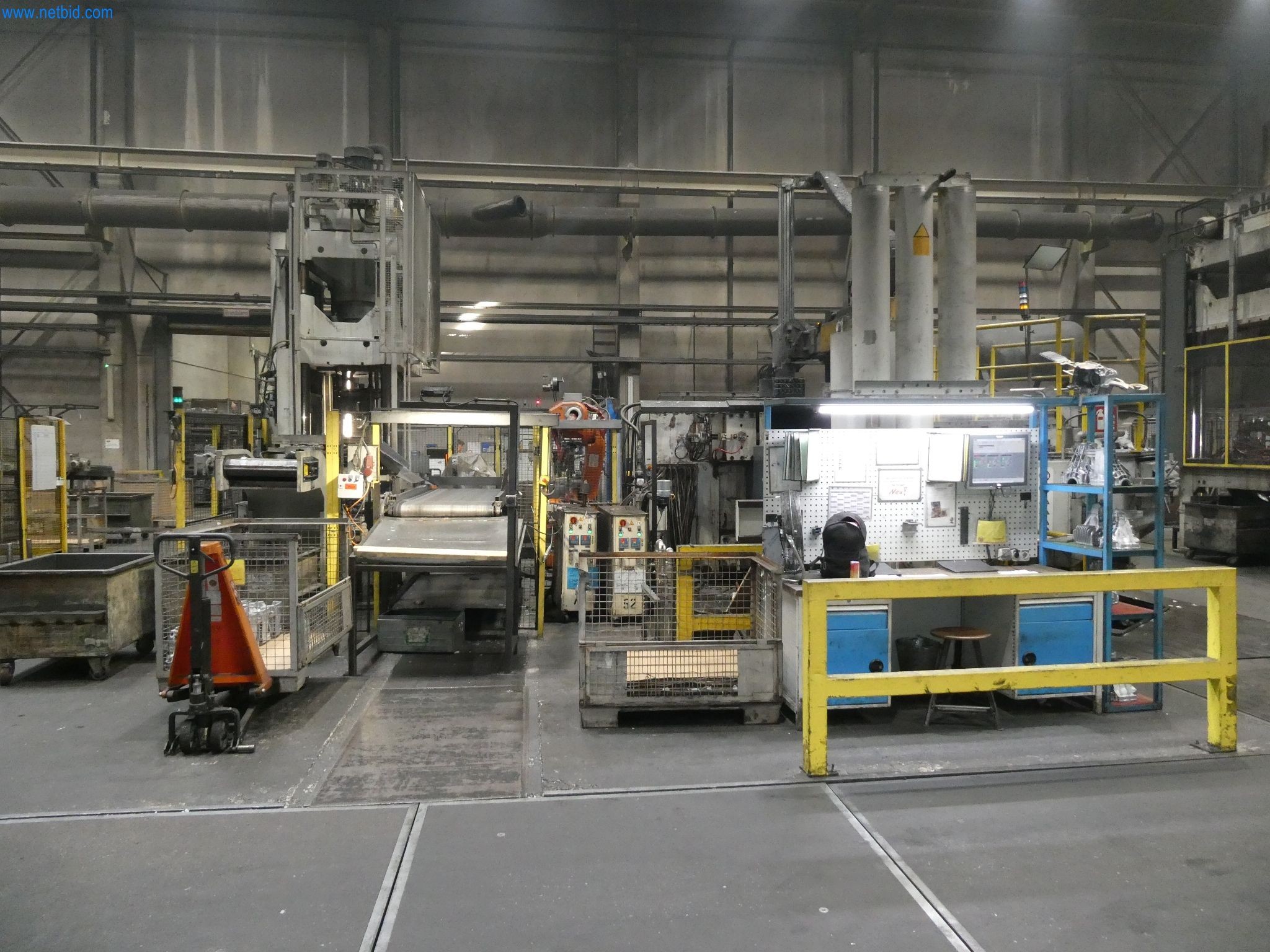 ae group - Melting store, Aluminum die casting machines 6,600 - 35,000 kN, Mechanical processing - PRIVATE TREATY SALE-1