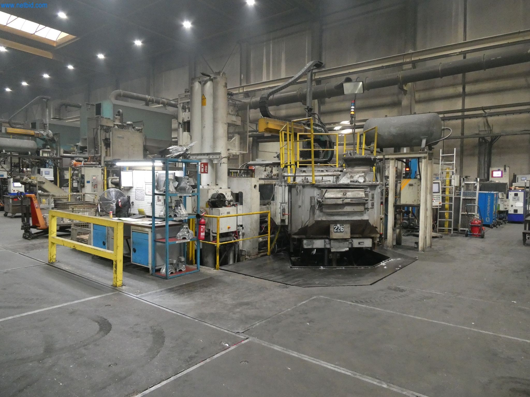ae group - Melting store, Aluminum die casting machines 6,600 - 35,000 kN, Mechanical processing - PRIVATE TREATY SALE-2