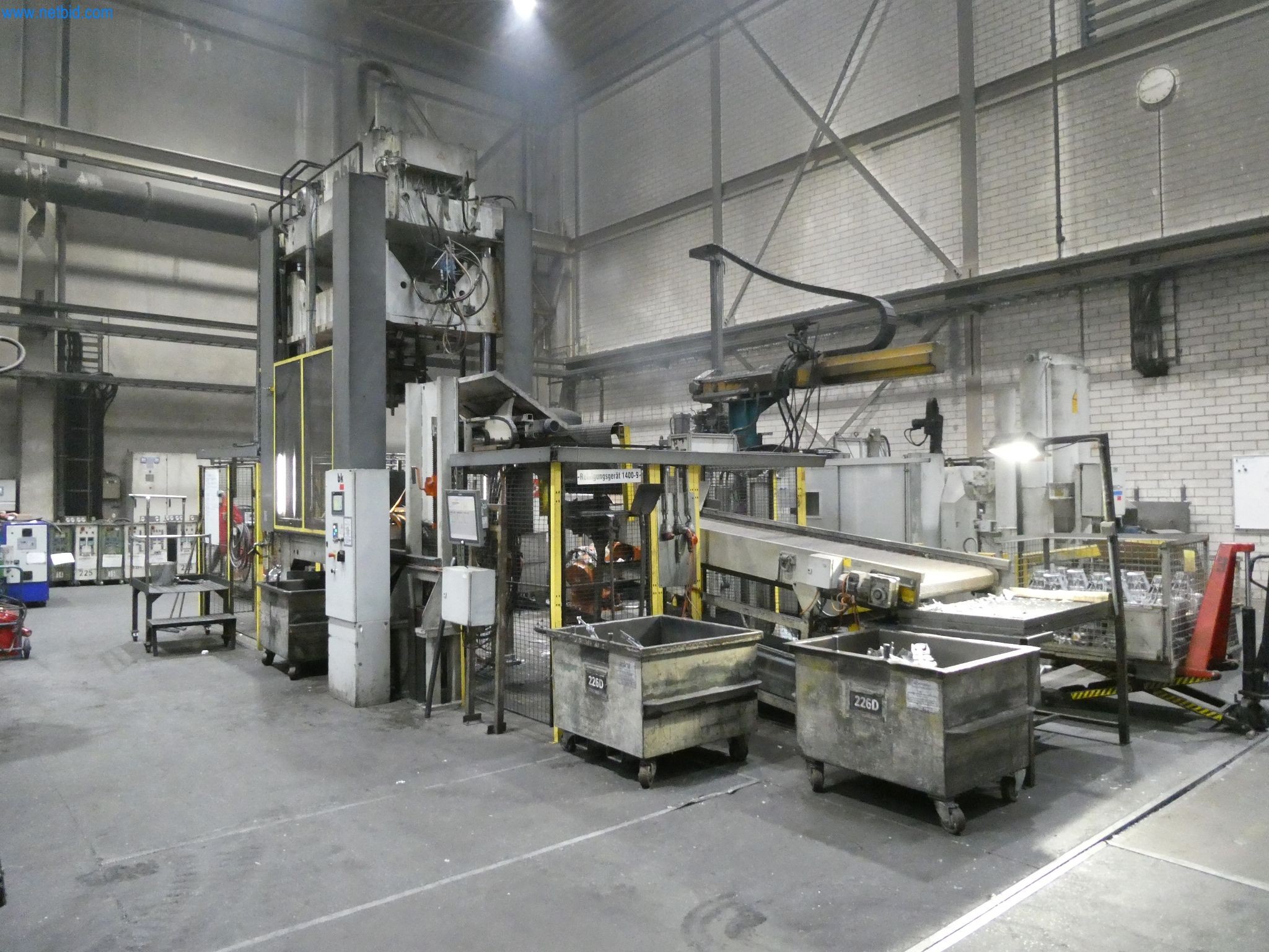 ae group - Melting store, Aluminum die casting machines 6,600 - 35,000 kN, Mechanical processing - PRIVATE TREATY SALE-1