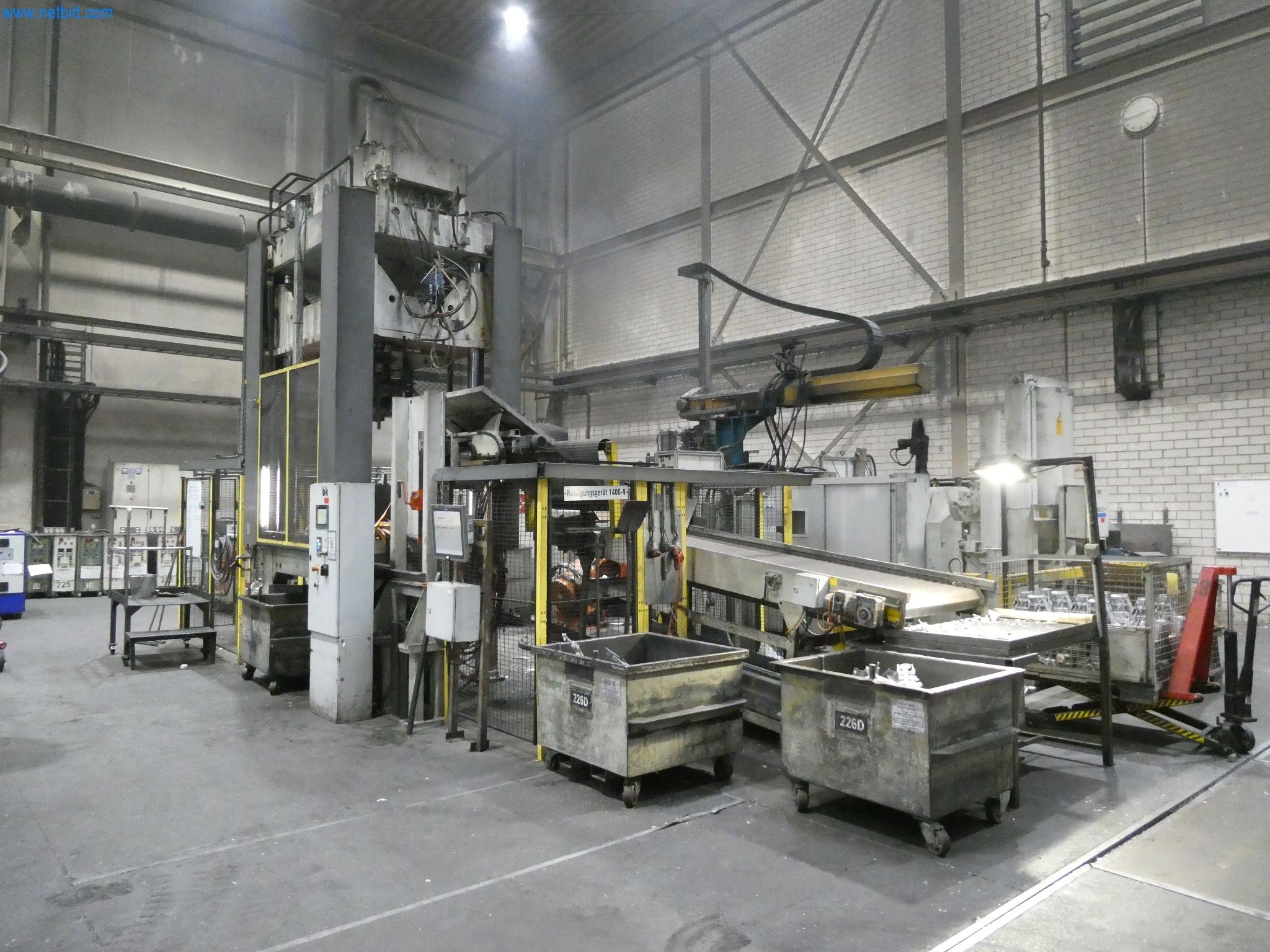 ae group - Melting store, Aluminum die casting machines 6,600 - 35,000 kN, Mechanical processing - PRIVATE TREATY SALE-2
