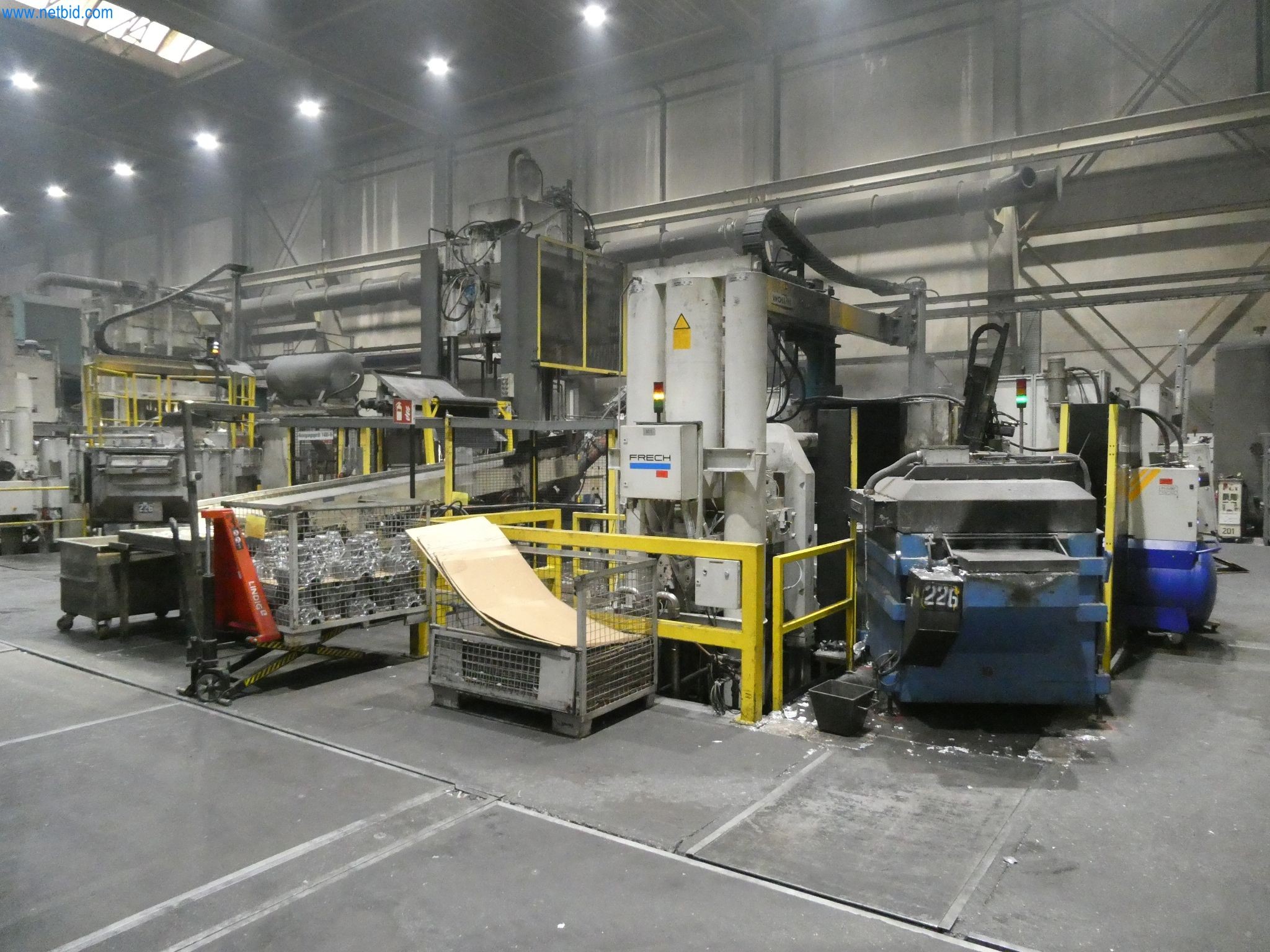 ae group - Melting store, Aluminum die casting machines 6,600 - 35,000 kN, Mechanical processing - PRIVATE TREATY SALE-3