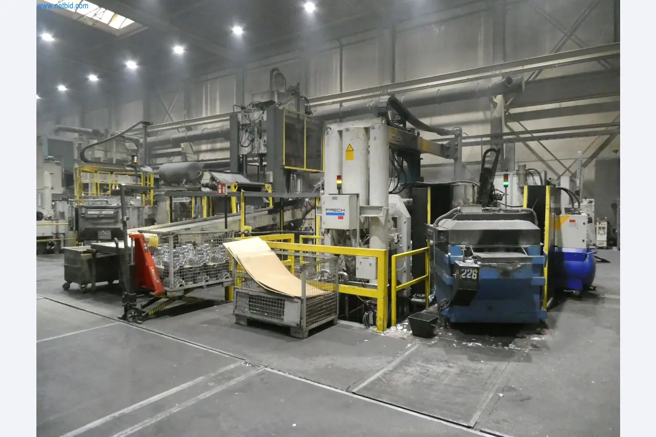 ae group - Melting store, Aluminum die casting machines 6,600 - 35,000 kN, Mechanical processing - PRIVATE TREATY SALE-3