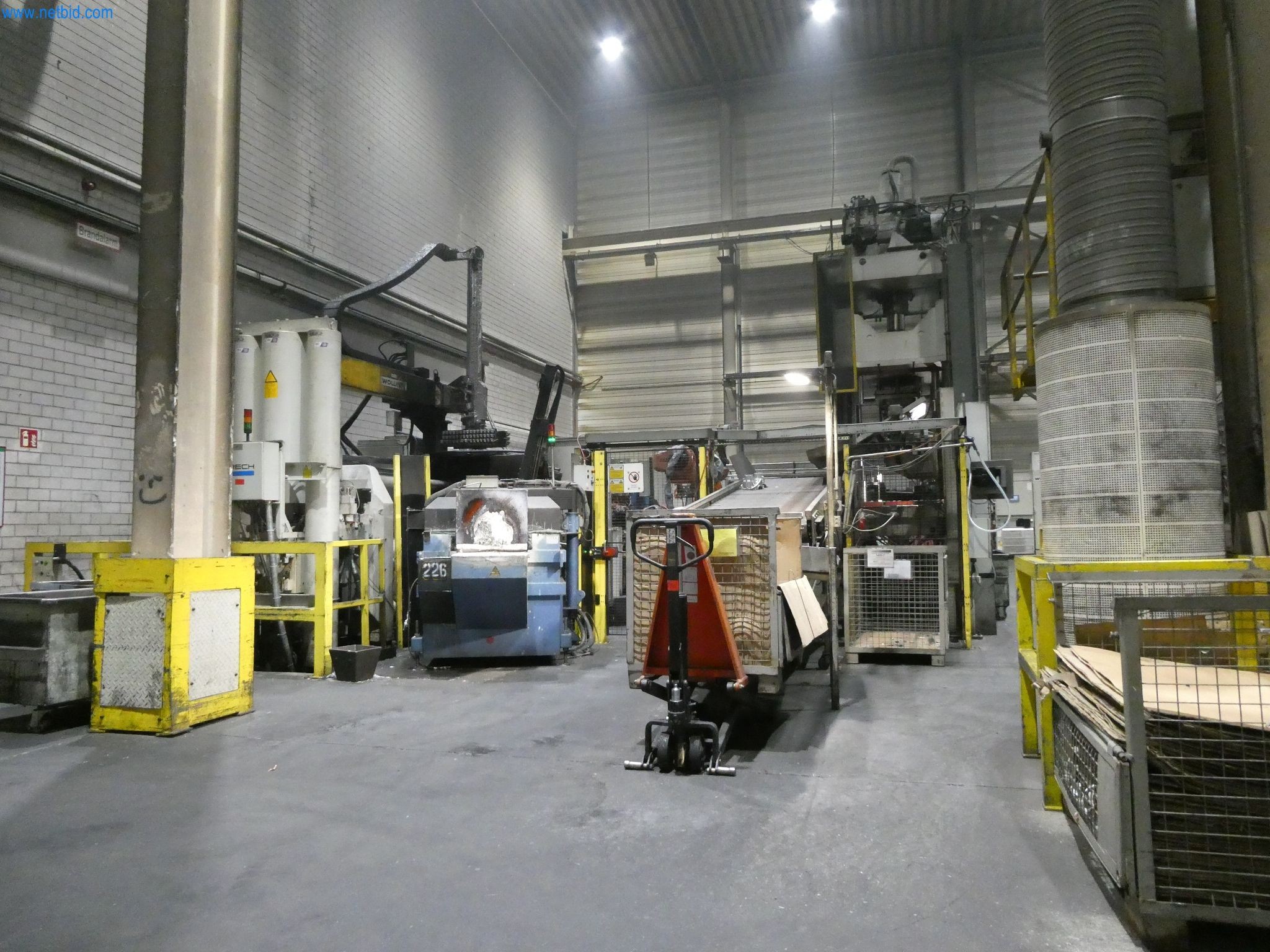 ae group - Melting store, Aluminum die casting machines 6,600 - 35,000 kN, Mechanical processing - PRIVATE TREATY SALE-1