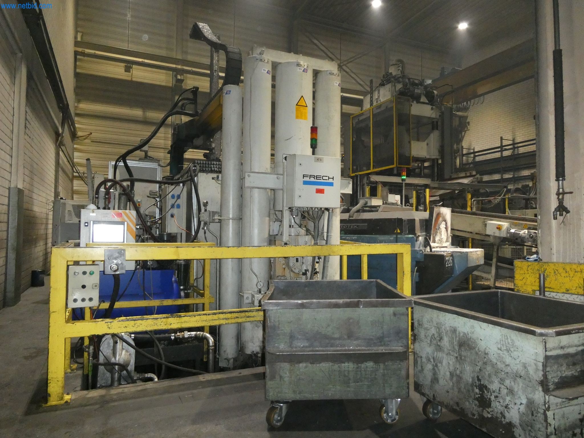 ae group - Melting store, Aluminum die casting machines 6,600 - 35,000 kN, Mechanical processing - PRIVATE TREATY SALE-2