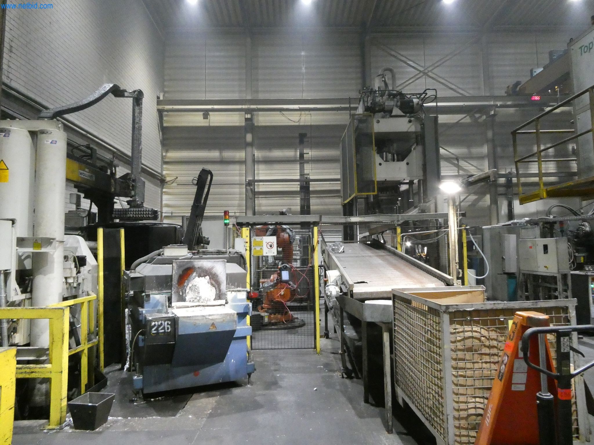 ae group - Melting store, Aluminum die casting machines 6,600 - 35,000 kN, Mechanical processing - PRIVATE TREATY SALE-7