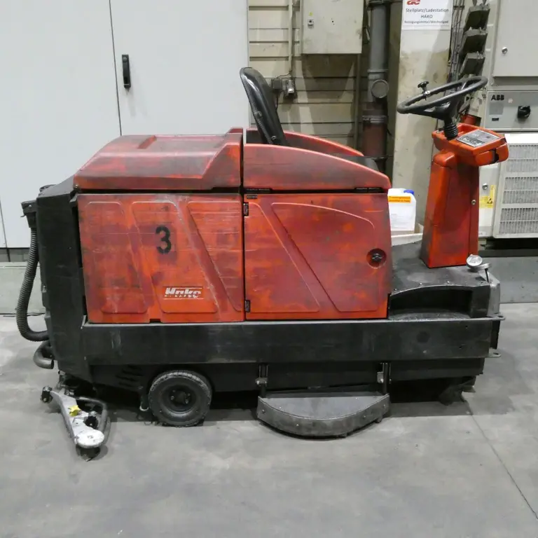 Ride-on floor sweeper (to be approved on October 31, 2026) Hako