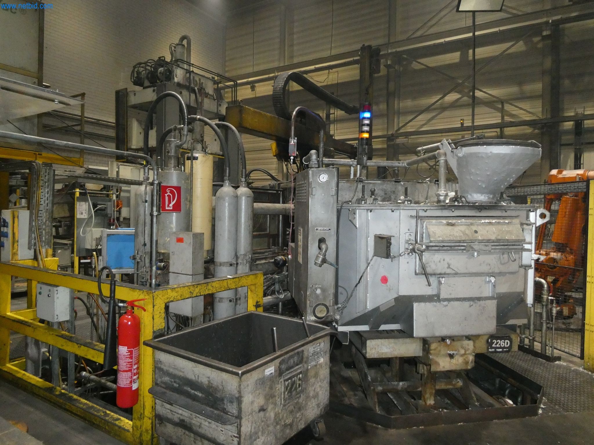 ae group - Melting store, Aluminum die casting machines 6,600 - 35,000 kN, Mechanical processing - PRIVATE TREATY SALE-16