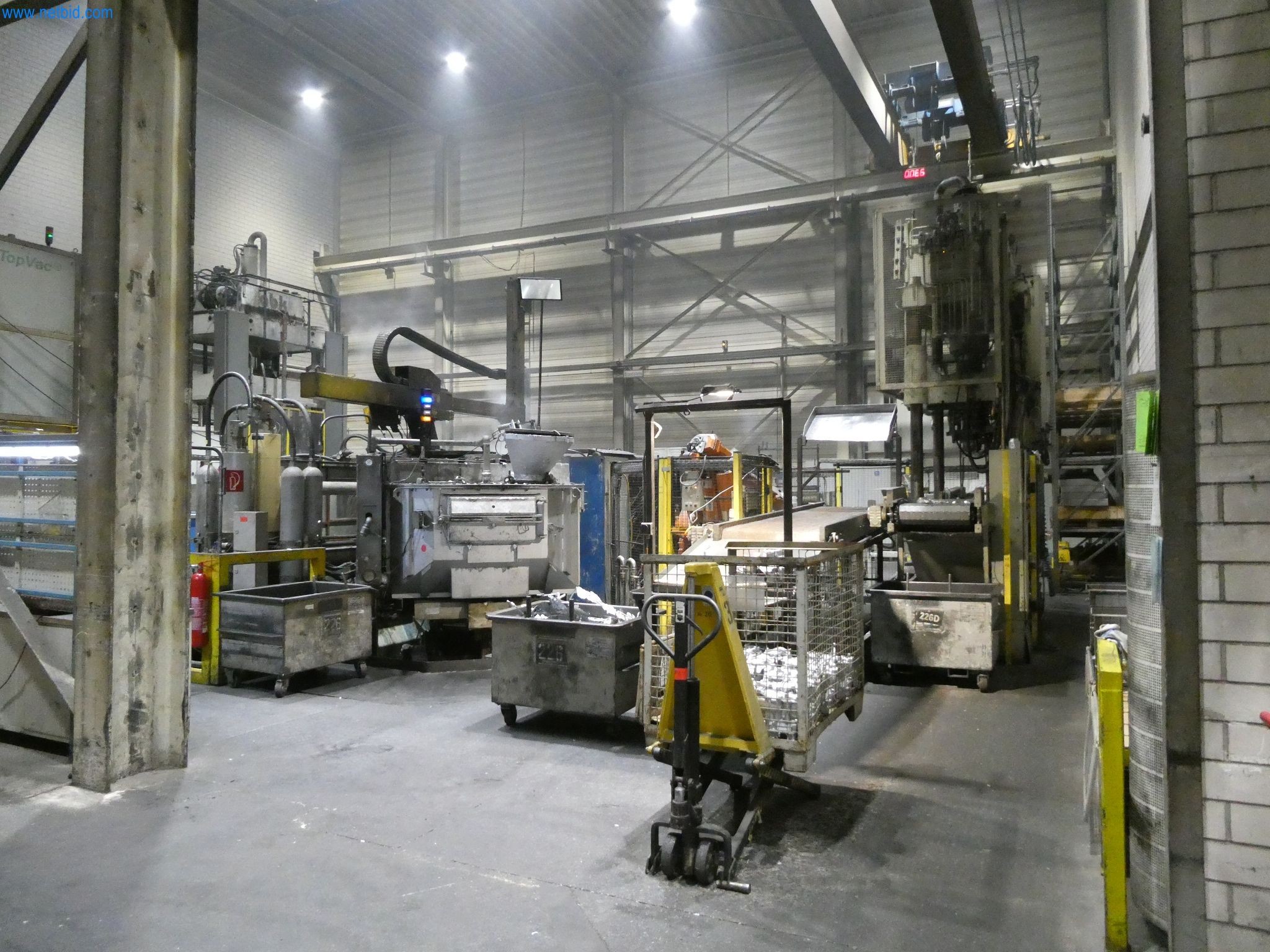 ae group - Melting store, Aluminum die casting machines 6,600 - 35,000 kN, Mechanical processing - PRIVATE TREATY SALE-1
