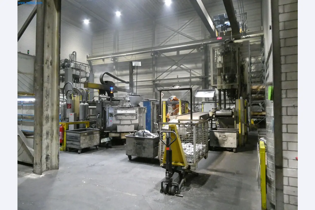 ae group - Melting store, Aluminum die casting machines 6,600 - 35,000 kN, Mechanical processing - PRIVATE TREATY SALE-1