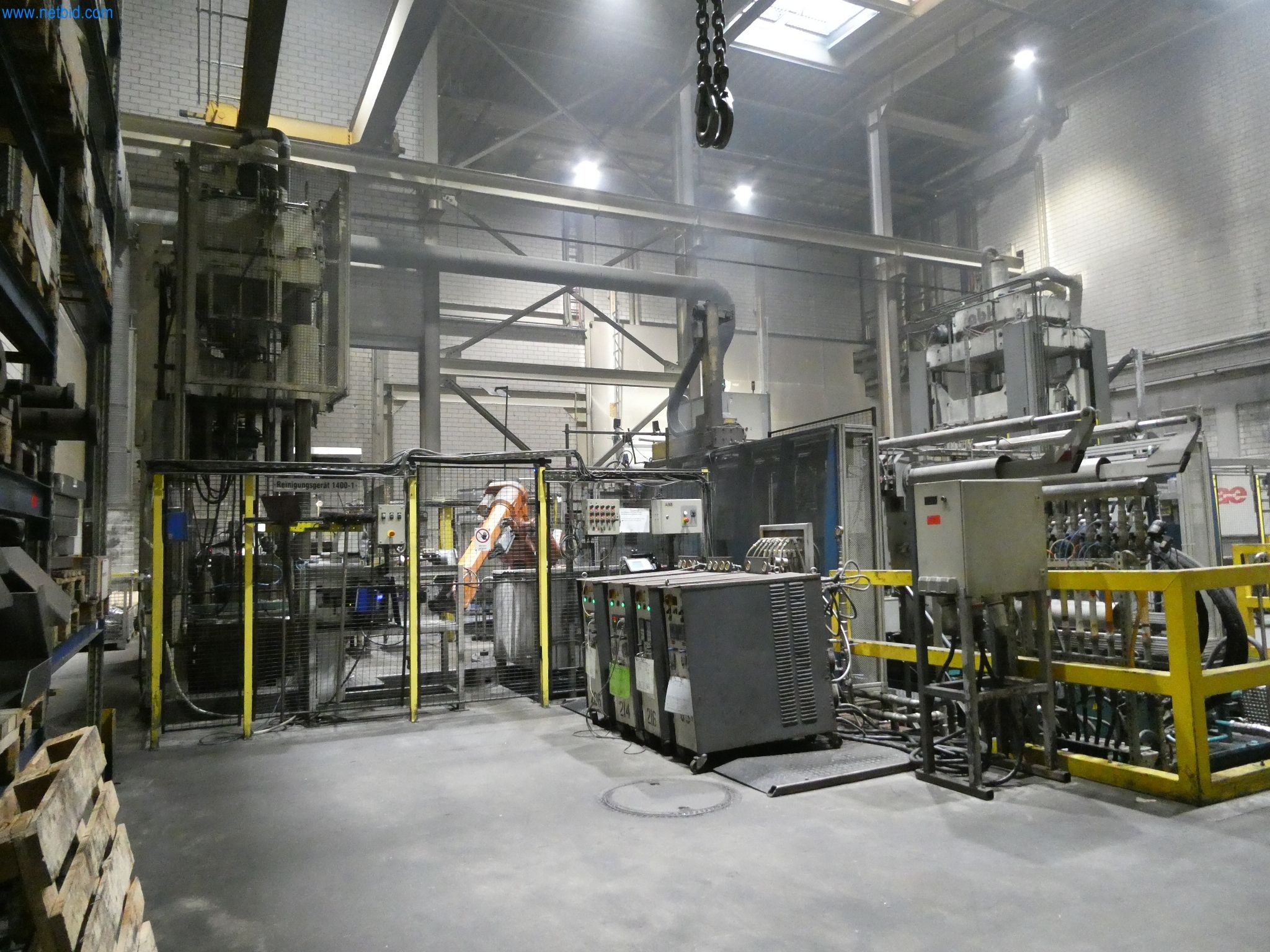 ae group - Melting store, Aluminum die casting machines 6,600 - 35,000 kN, Mechanical processing - PRIVATE TREATY SALE-4