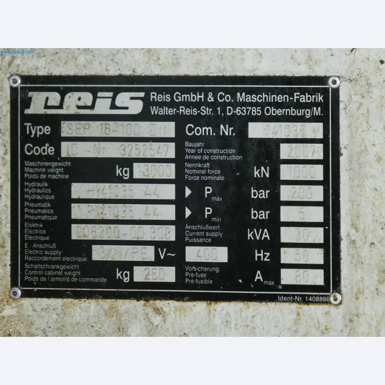 ae group - Melting store, Aluminum die casting machines 6,600 - 35,000 kN, Mechanical processing - PRIVATE TREATY SALE-17