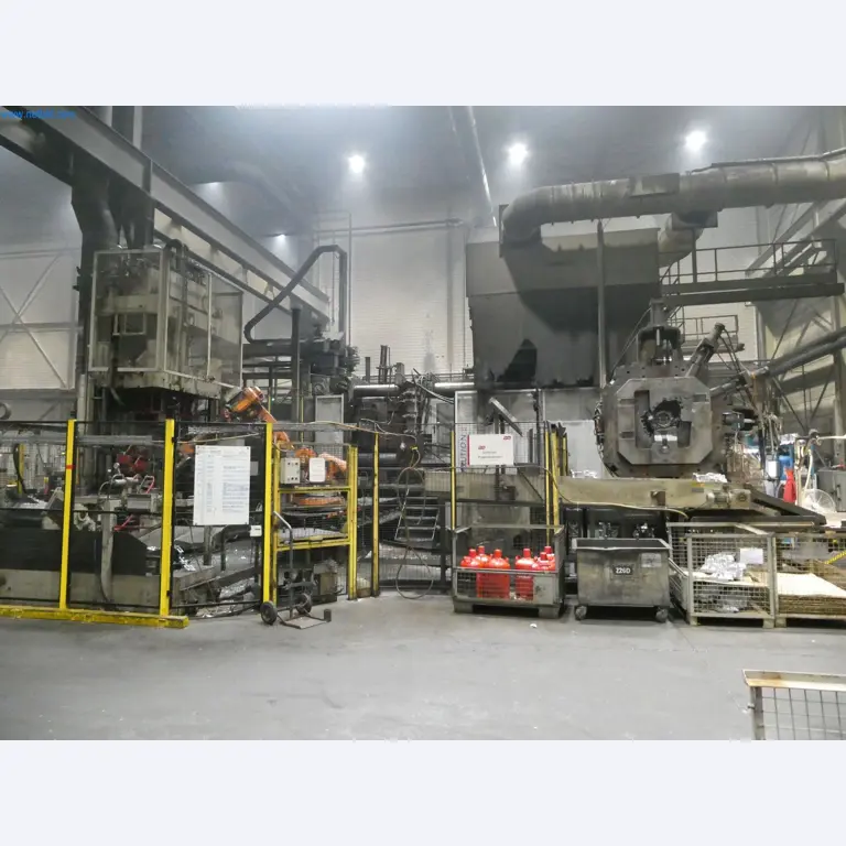 ae group - Melting store, Aluminum die casting machines 6,600 - 35,000 kN, Mechanical processing - PRIVATE TREATY SALE-1