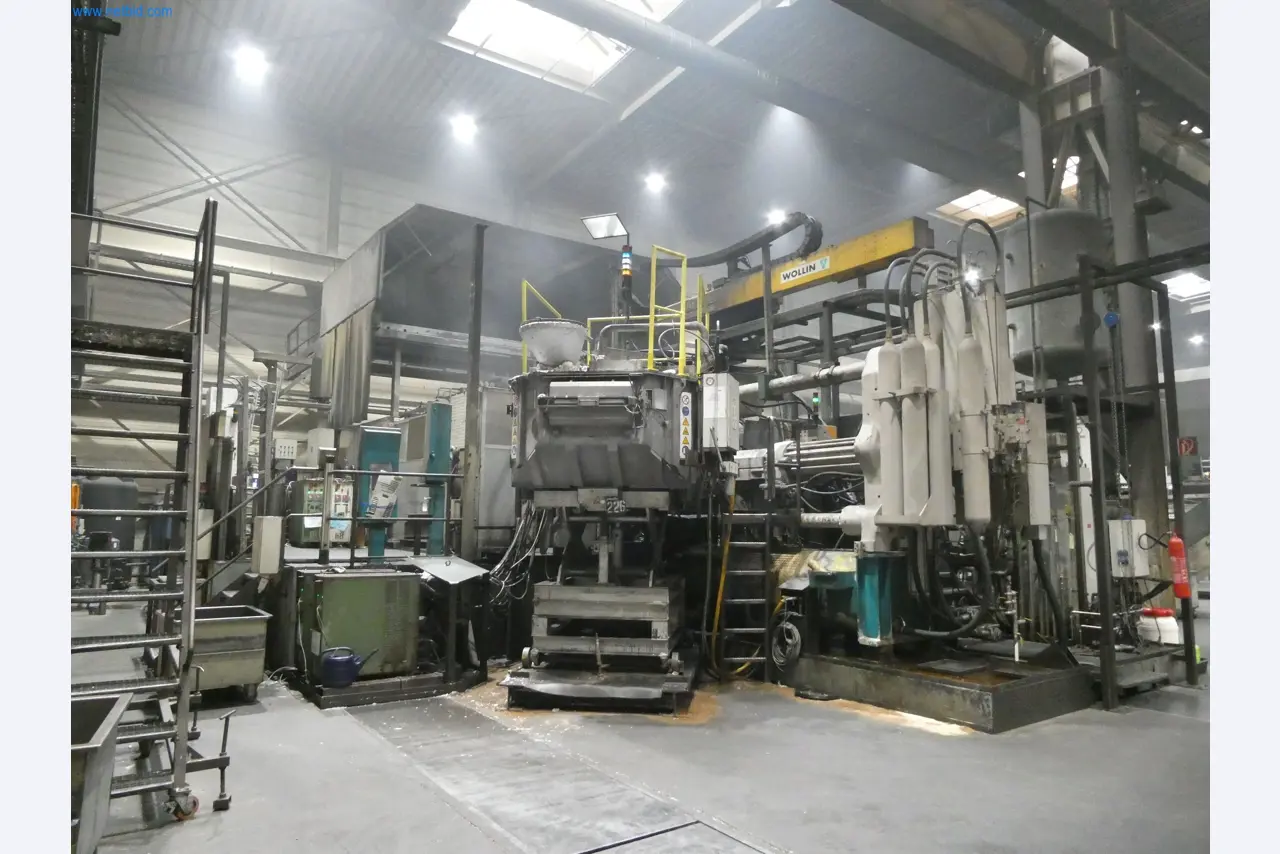 ae group - Melting store, Aluminum die casting machines 6,600 - 35,000 kN, Mechanical processing - PRIVATE TREATY SALE-4