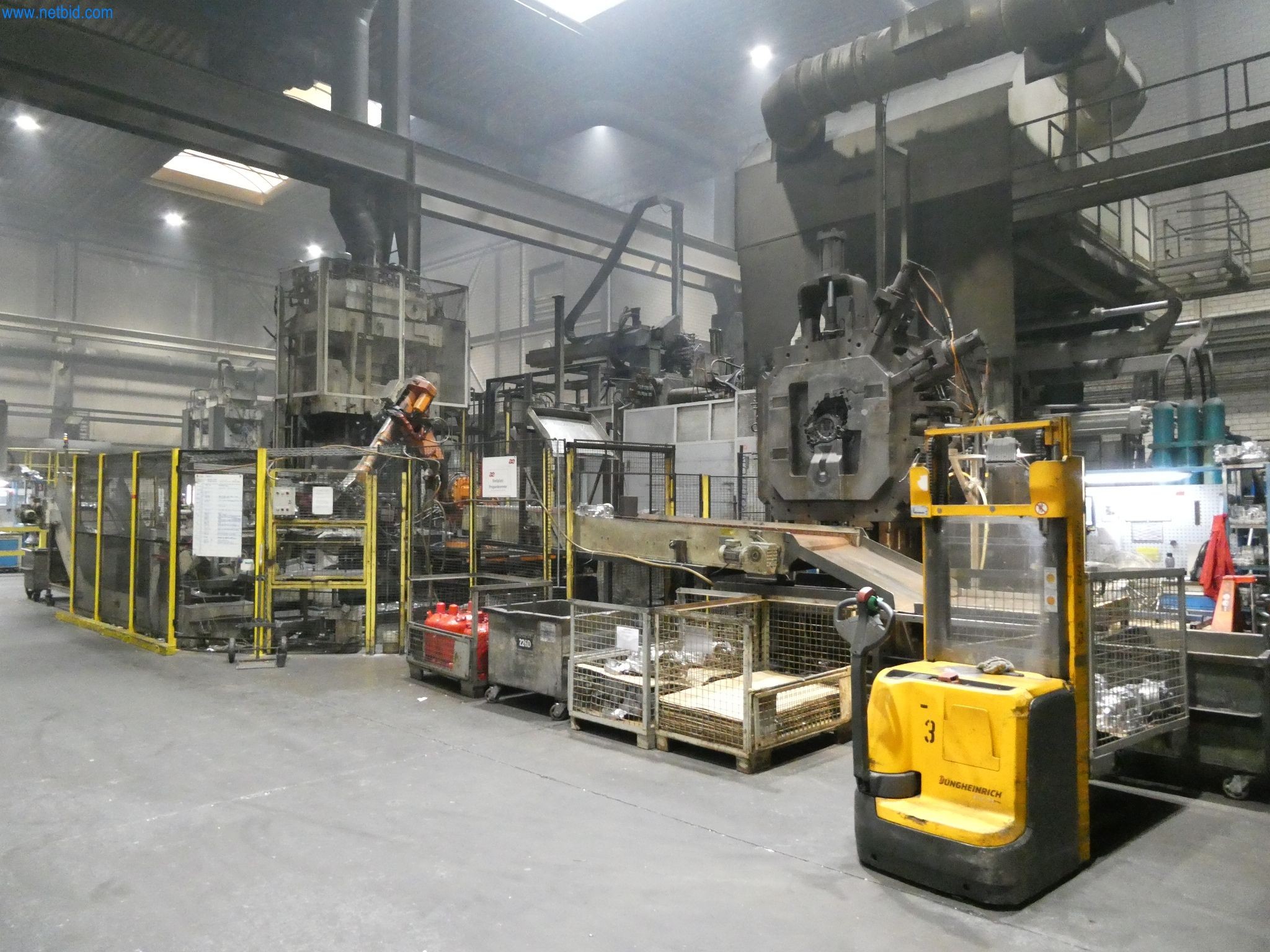 ae group - Melting store, Aluminum die casting machines 6,600 - 35,000 kN, Mechanical processing - PRIVATE TREATY SALE-9