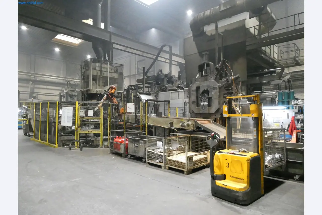 ae group - Melting store, Aluminum die casting machines 6,600 - 35,000 kN, Mechanical processing - PRIVATE TREATY SALE-9