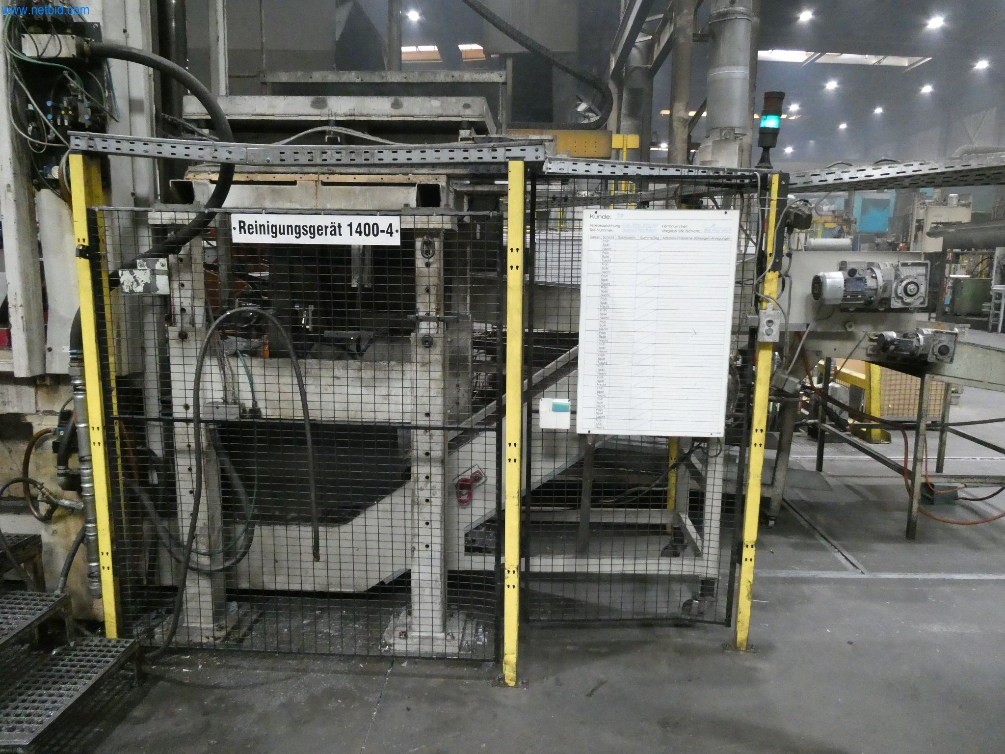 ae group - Melting store, Aluminum die casting machines 6,600 - 35,000 kN, Mechanical processing - PRIVATE TREATY SALE-17