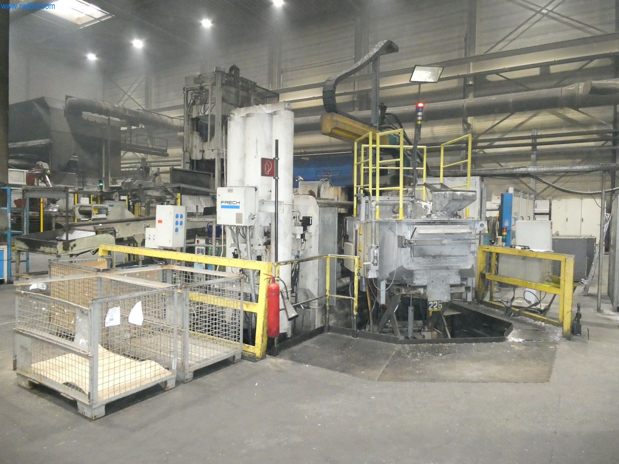 ae group - Melting store, Aluminum die casting machines 6,600 - 35,000 kN, Mechanical processing - PRIVATE TREATY SALE-1