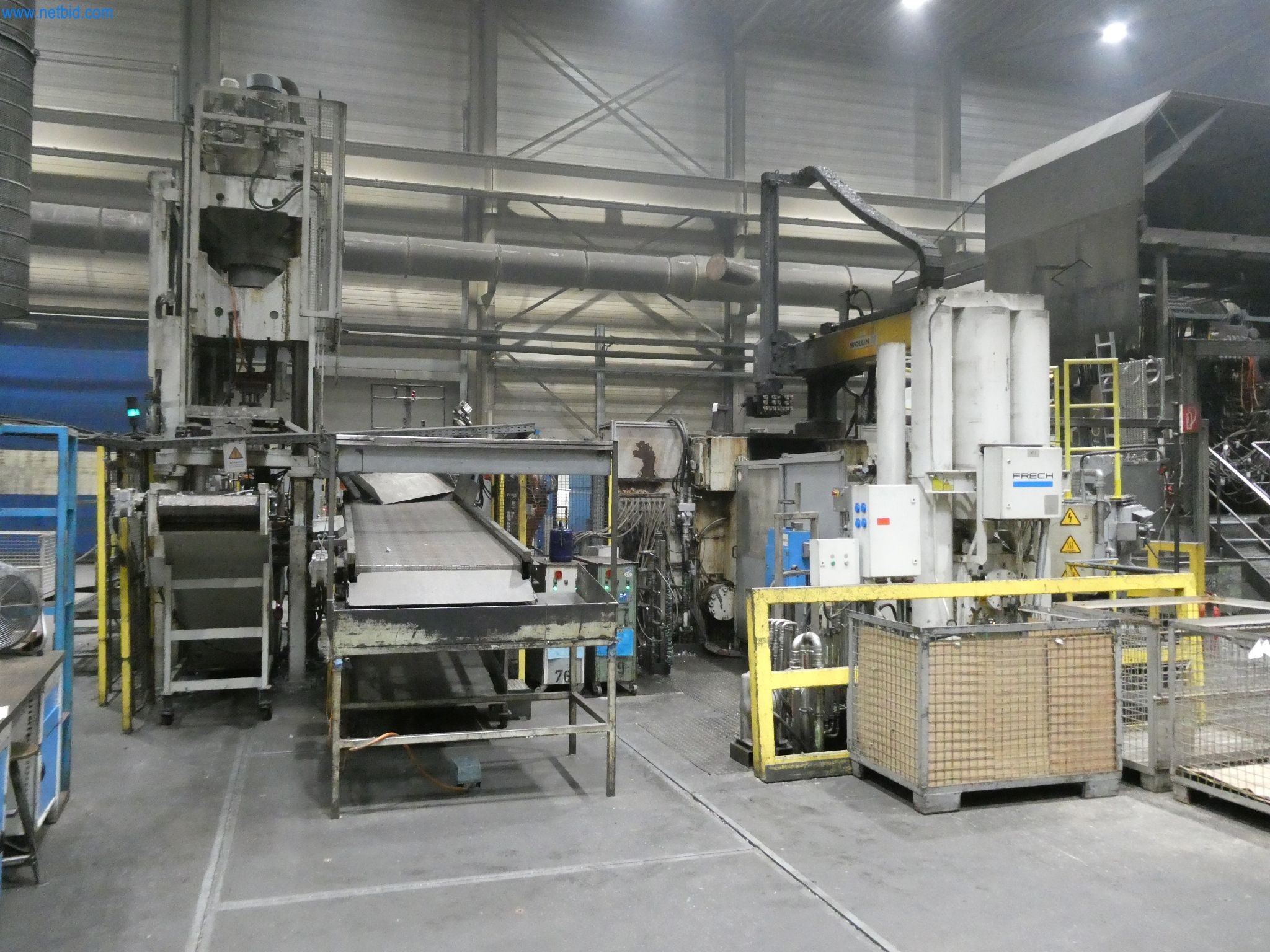 ae group - Melting store, Aluminum die casting machines 6,600 - 35,000 kN, Mechanical processing - PRIVATE TREATY SALE-2