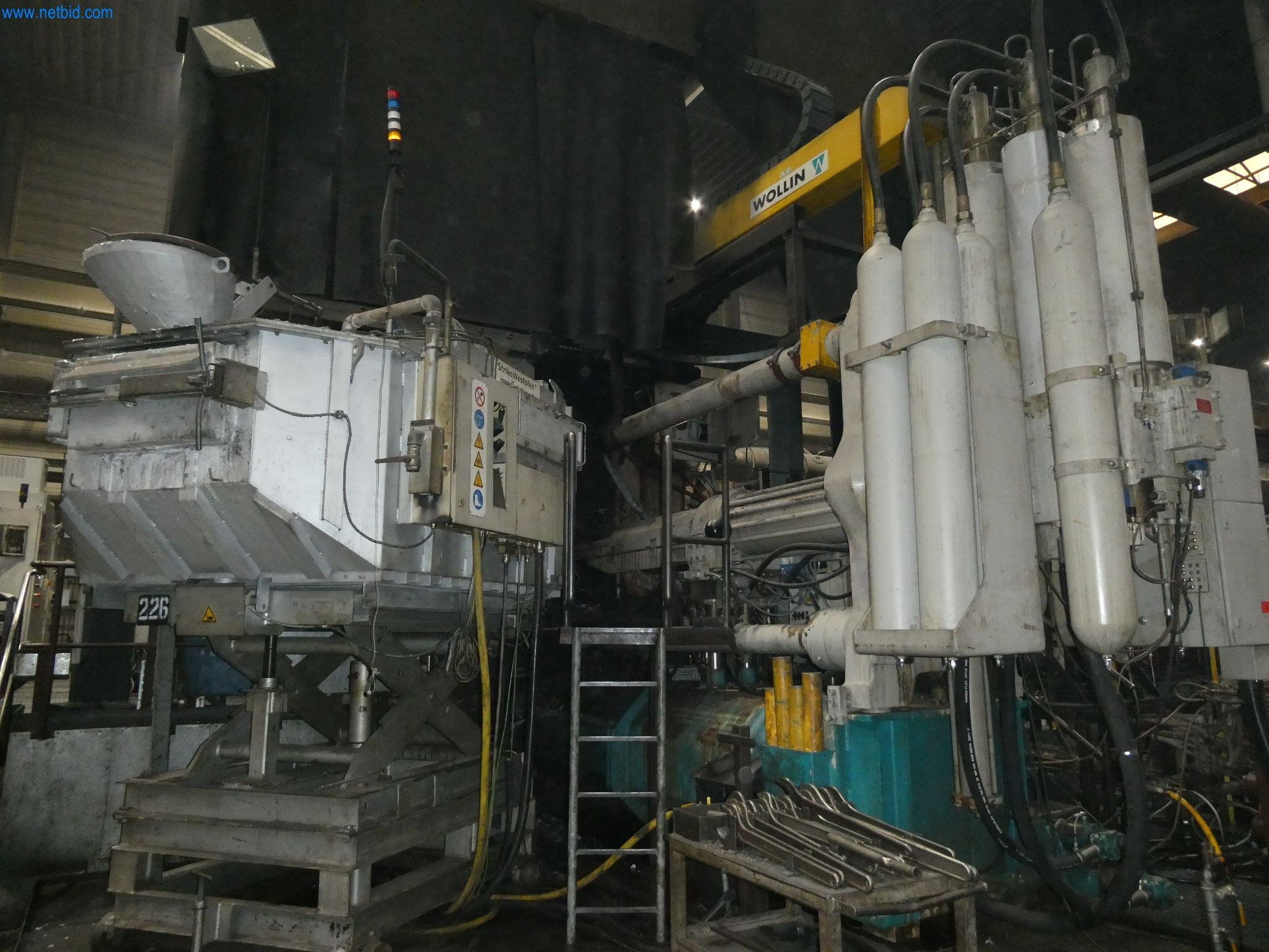 ae group - Melting store, Aluminum die casting machines 6,600 - 35,000 kN, Mechanical processing - PRIVATE TREATY SALE-14