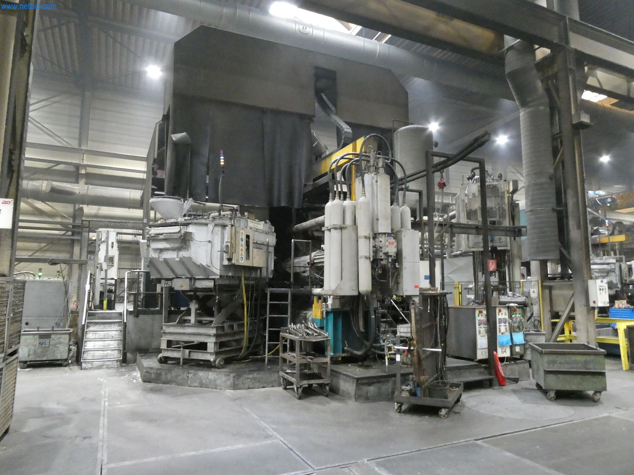 ae group - Melting store, Aluminum die casting machines 6,600 - 35,000 kN, Mechanical processing - PRIVATE TREATY SALE-1