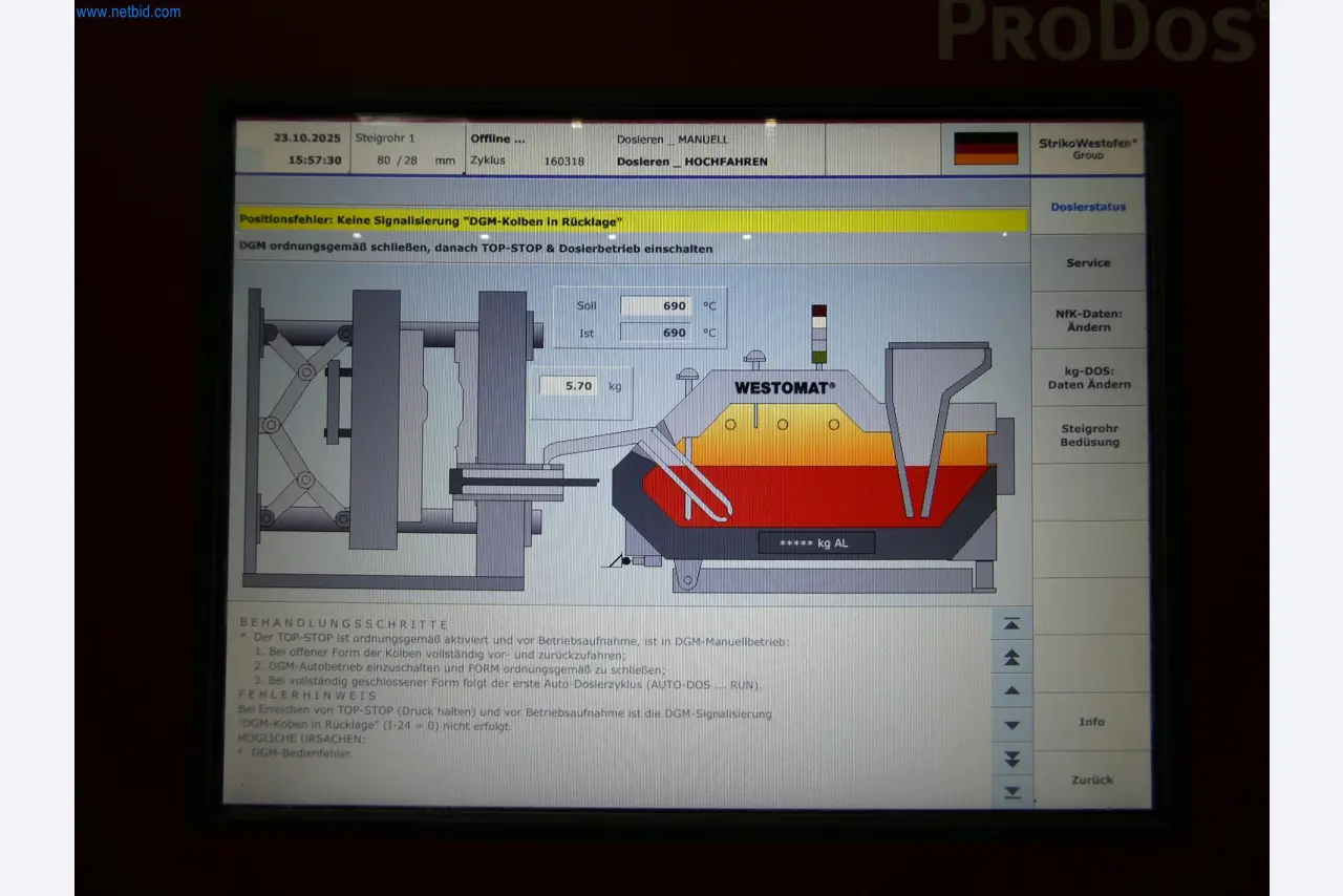 ae group - Melting store, Aluminum die casting machines 6,600 - 35,000 kN, Mechanical processing - PRIVATE TREATY SALE-25