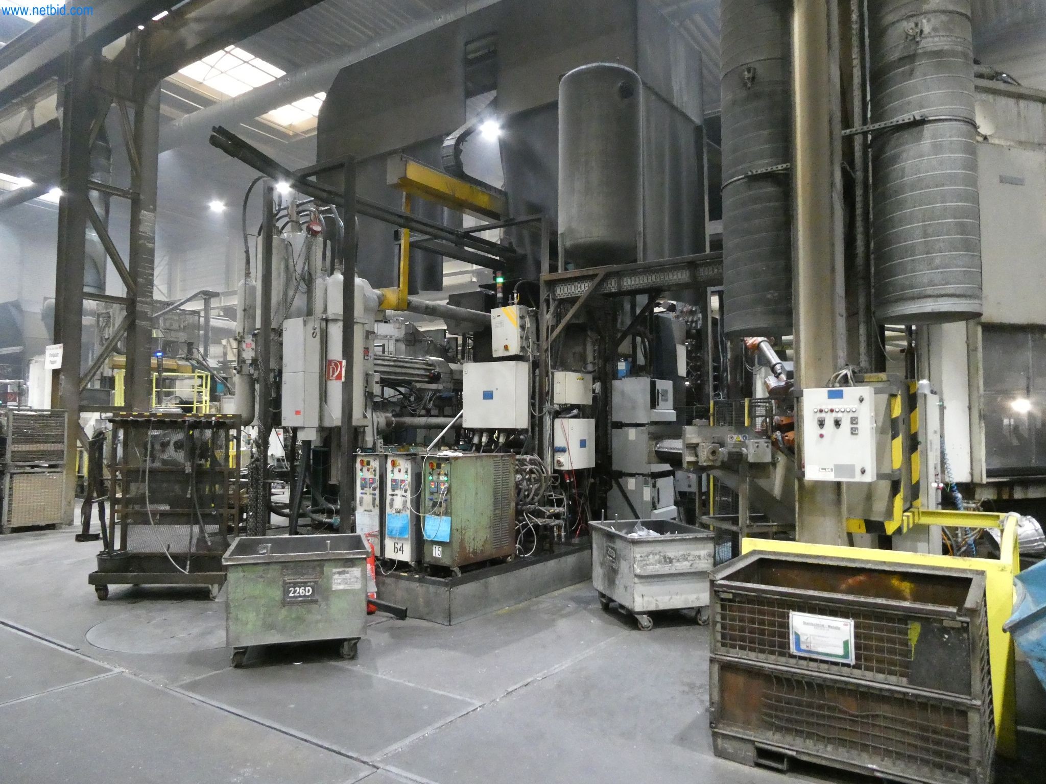 ae group - Melting store, Aluminum die casting machines 6,600 - 35,000 kN, Mechanical processing - PRIVATE TREATY SALE-7
