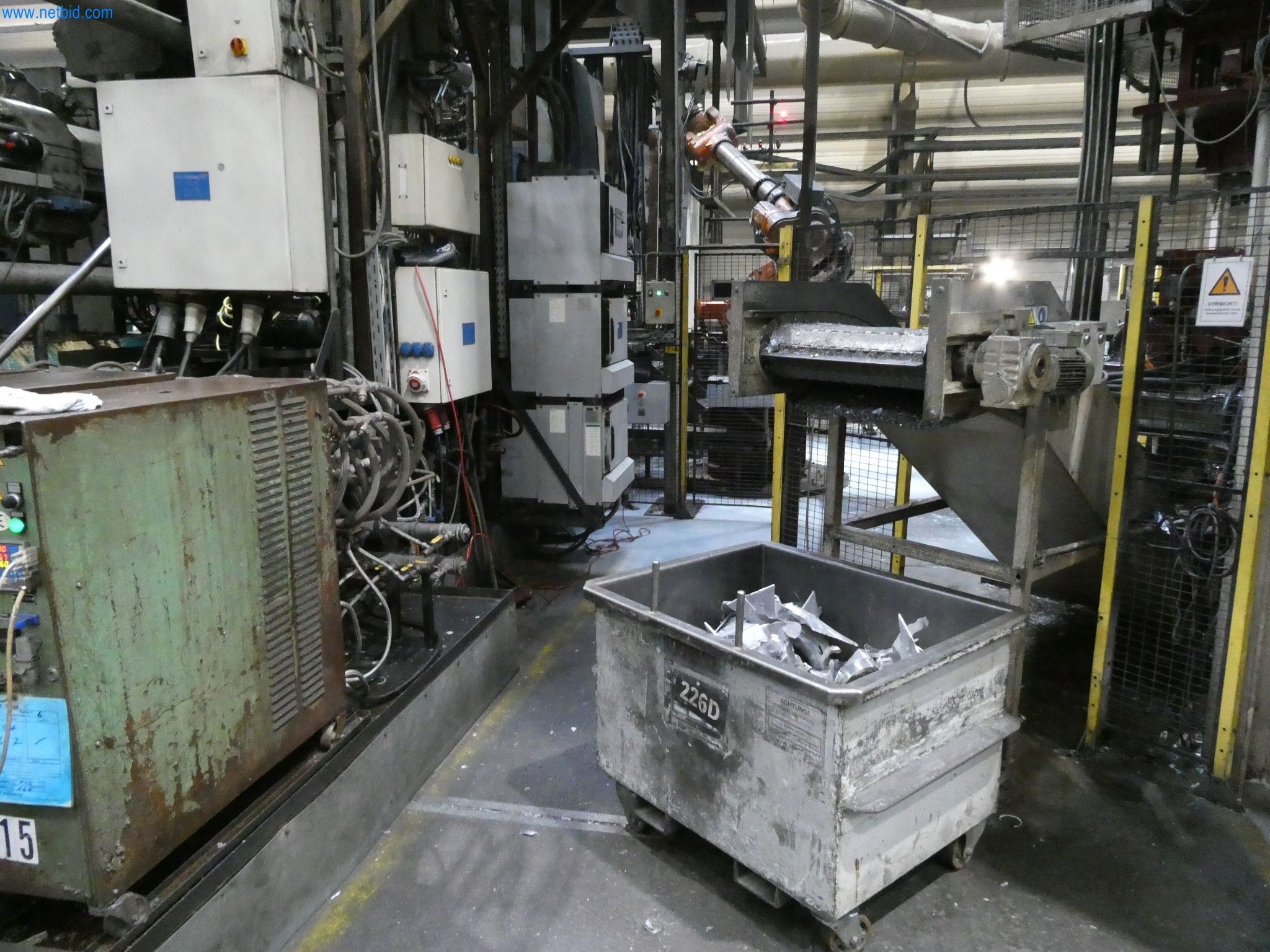 ae group - Melting store, Aluminum die casting machines 6,600 - 35,000 kN, Mechanical processing - PRIVATE TREATY SALE-8