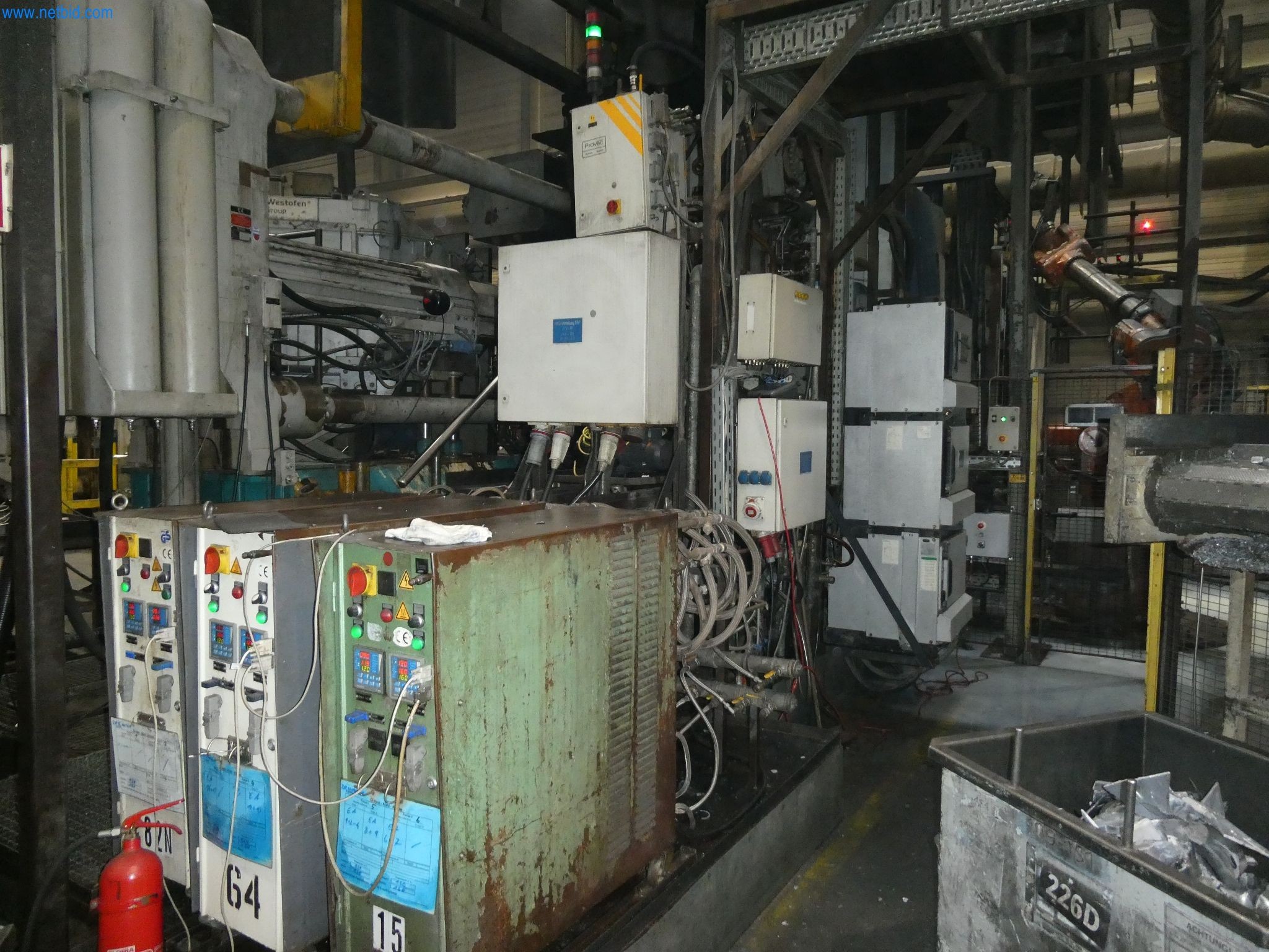 ae group - Melting store, Aluminum die casting machines 6,600 - 35,000 kN, Mechanical processing - PRIVATE TREATY SALE-9