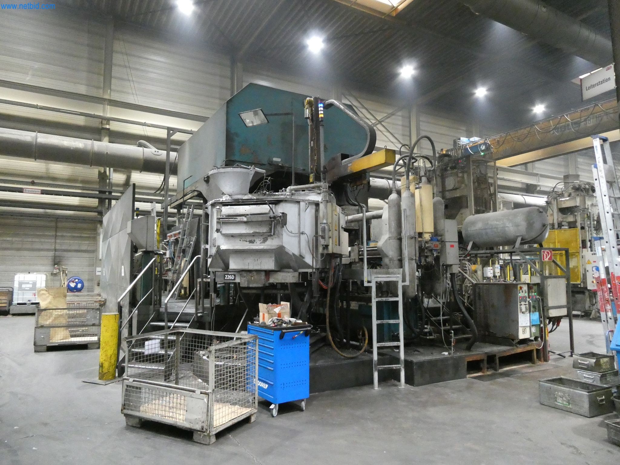 ae group - Melting store, Aluminum die casting machines 6,600 - 35,000 kN, Mechanical processing - PRIVATE TREATY SALE-1
