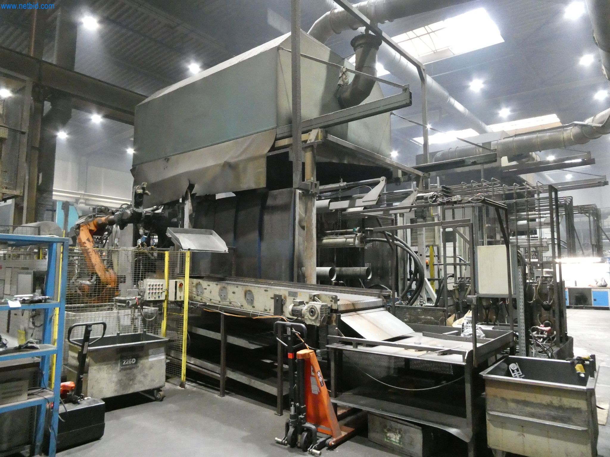ae group - Melting store, Aluminum die casting machines 6,600 - 35,000 kN, Mechanical processing - PRIVATE TREATY SALE-9
