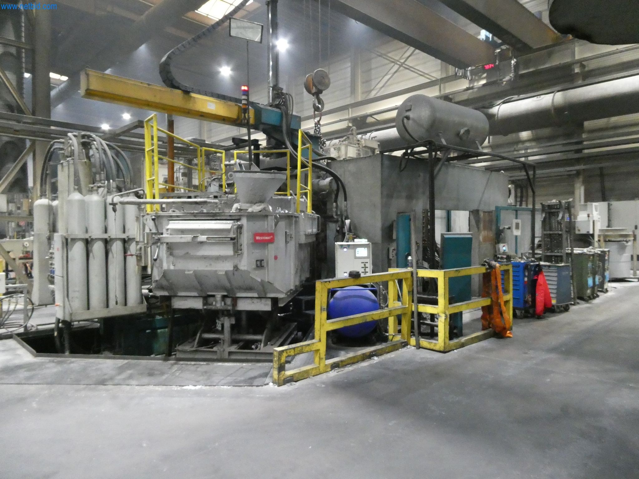 ae group - Melting store, Aluminum die casting machines 6,600 - 35,000 kN, Mechanical processing - PRIVATE TREATY SALE-10