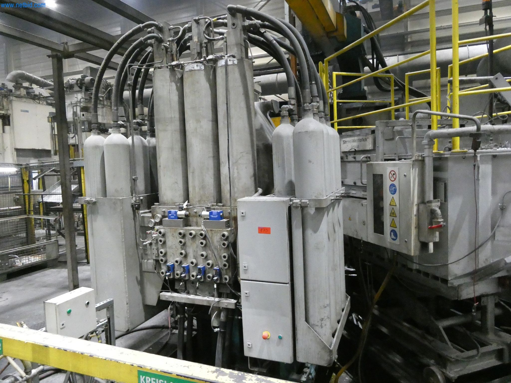 ae group - Melting store, Aluminum die casting machines 6,600 - 35,000 kN, Mechanical processing - PRIVATE TREATY SALE-11
