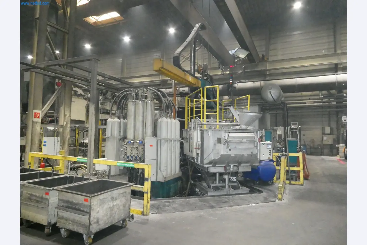 ae group - Melting store, Aluminum die casting machines 6,600 - 35,000 kN, Mechanical processing - PRIVATE TREATY SALE-1