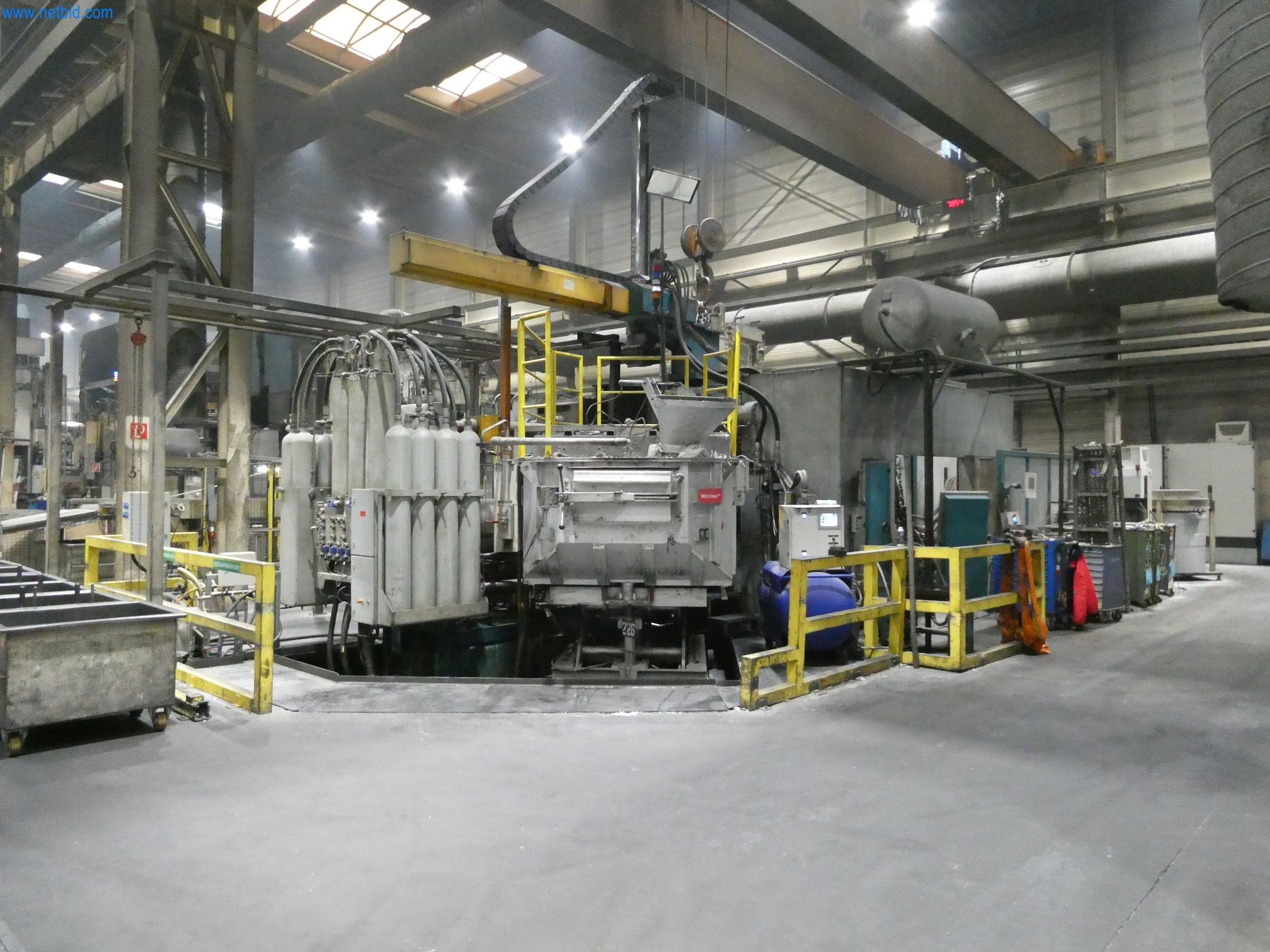 ae group - Melting store, Aluminum die casting machines 6,600 - 35,000 kN, Mechanical processing - PRIVATE TREATY SALE-2