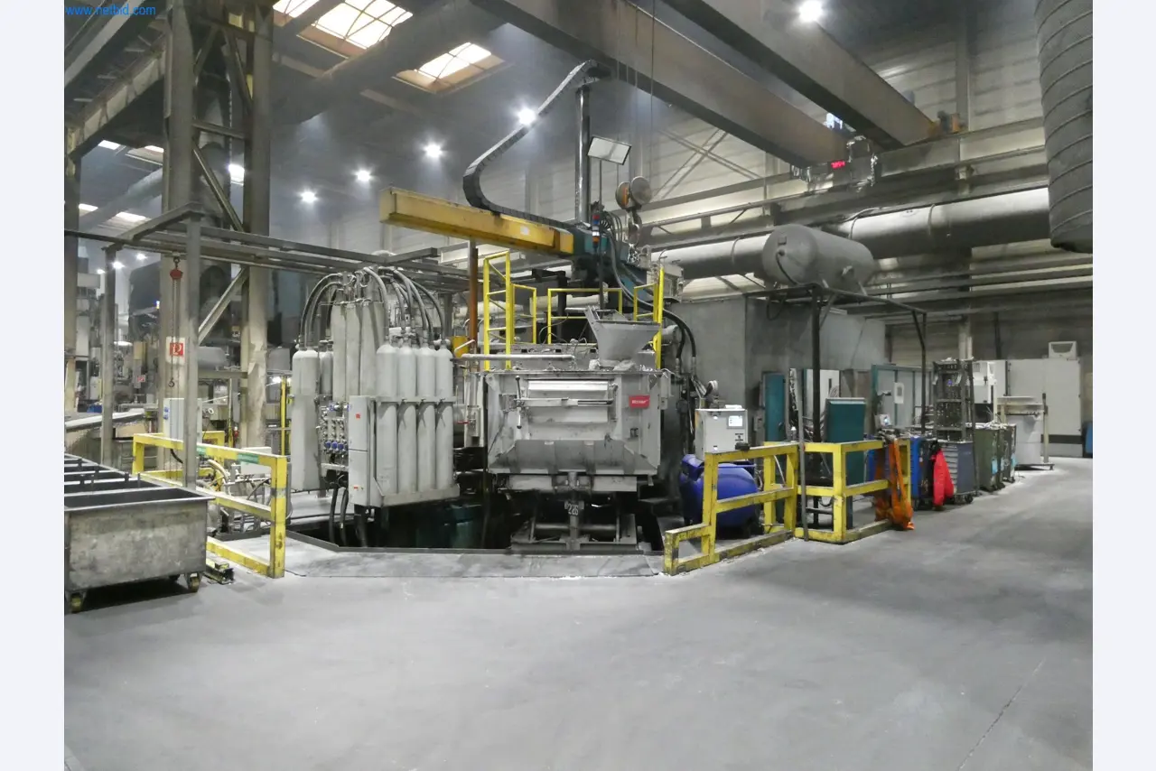 ae group - Melting store, Aluminum die casting machines 6,600 - 35,000 kN, Mechanical processing - PRIVATE TREATY SALE-2