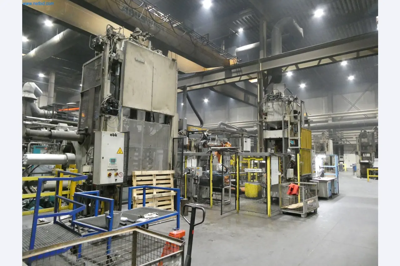 ae group - Melting store, Aluminum die casting machines 6,600 - 35,000 kN, Mechanical processing - PRIVATE TREATY SALE-5