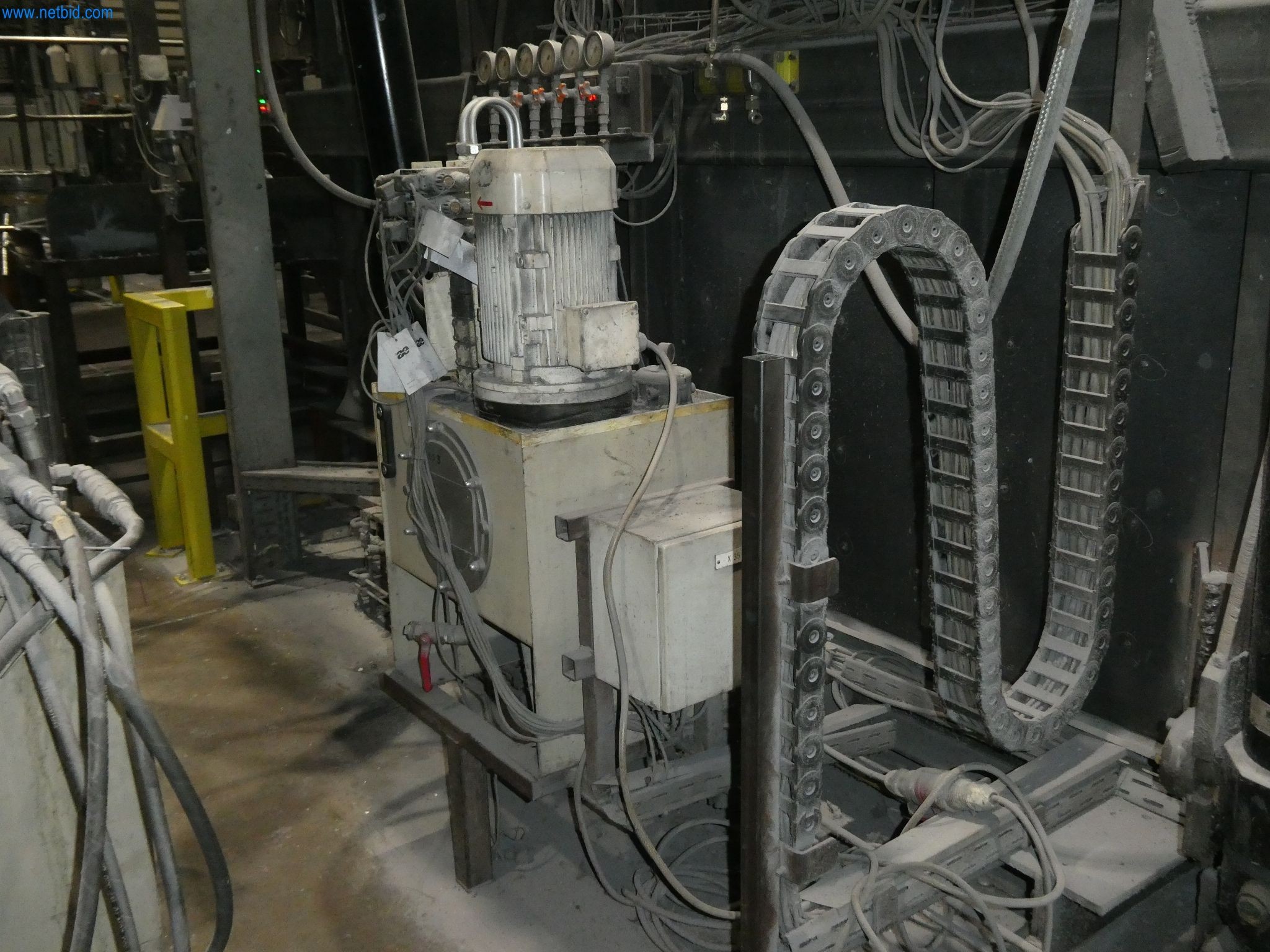 ae group - Melting store, Aluminum die casting machines 6,600 - 35,000 kN, Mechanical processing - PRIVATE TREATY SALE-11