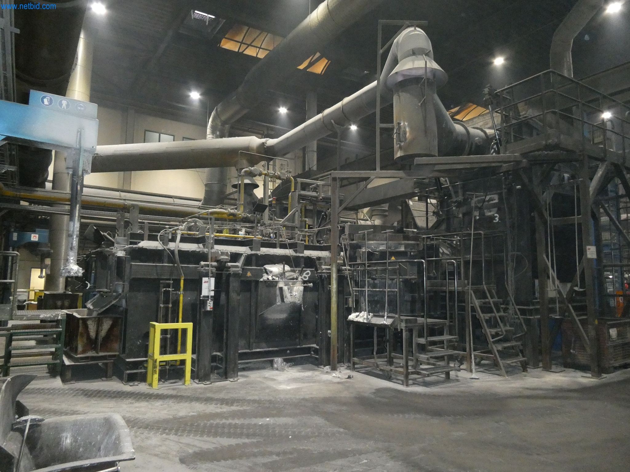 ae group - Melting store, Aluminum die casting machines 6,600 - 35,000 kN, Mechanical processing - PRIVATE TREATY SALE-1