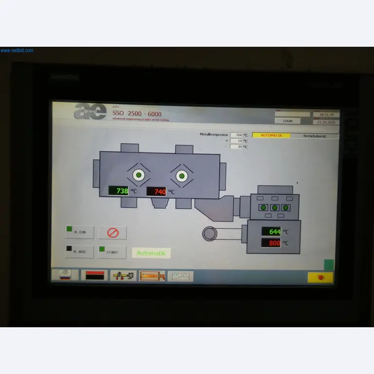 ae group - Melting store, Aluminum die casting machines 6,600 - 35,000 kN, Mechanical processing - PRIVATE TREATY SALE-8