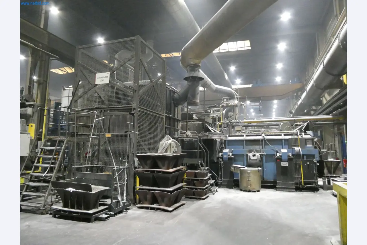 ae group - Melting store, Aluminum die casting machines 6,600 - 35,000 kN, Mechanical processing - PRIVATE TREATY SALE-1