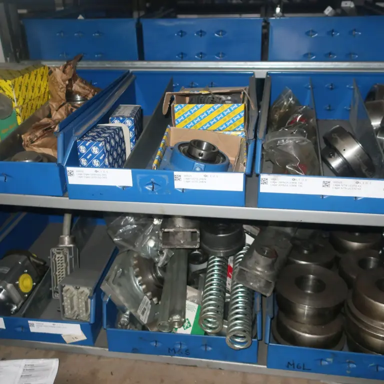 Lot of Small Replacement Parts for Melting and Holding Furnaces STRIKO Westofen