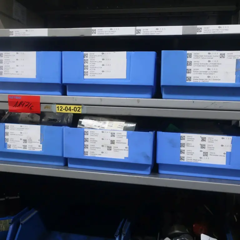 Lot of Small Replacement Parts for Deburring Presses REIS + abk