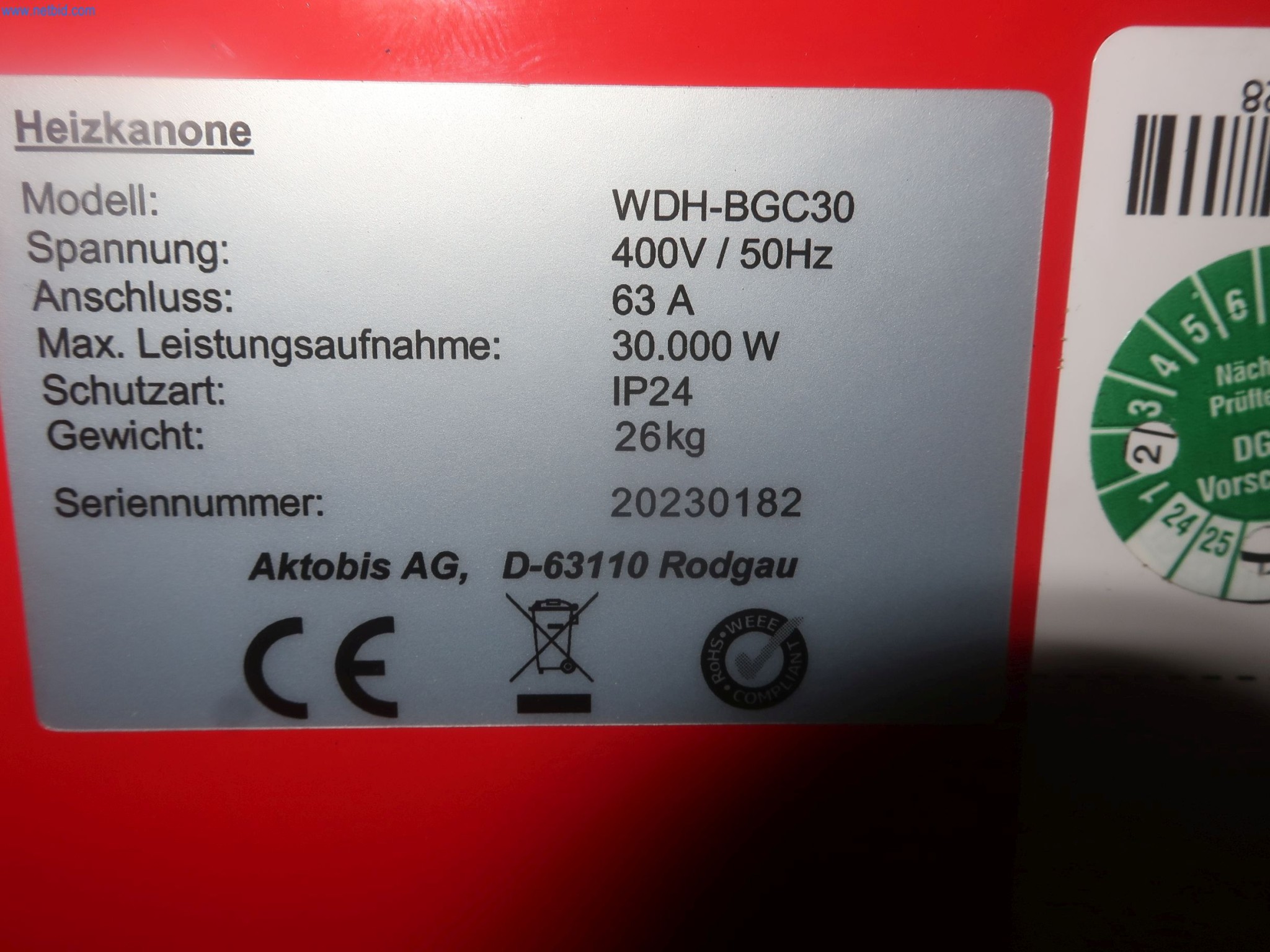 ae group – Plant and machinery for the manufacture of light-metal die-cast components (powertrain and structural parts) – AUCTION-3