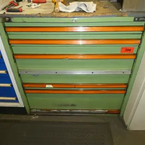 Telescopic drawer cabinet Hahn + Kolb