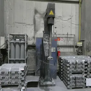 Stationary impeller system Foseco