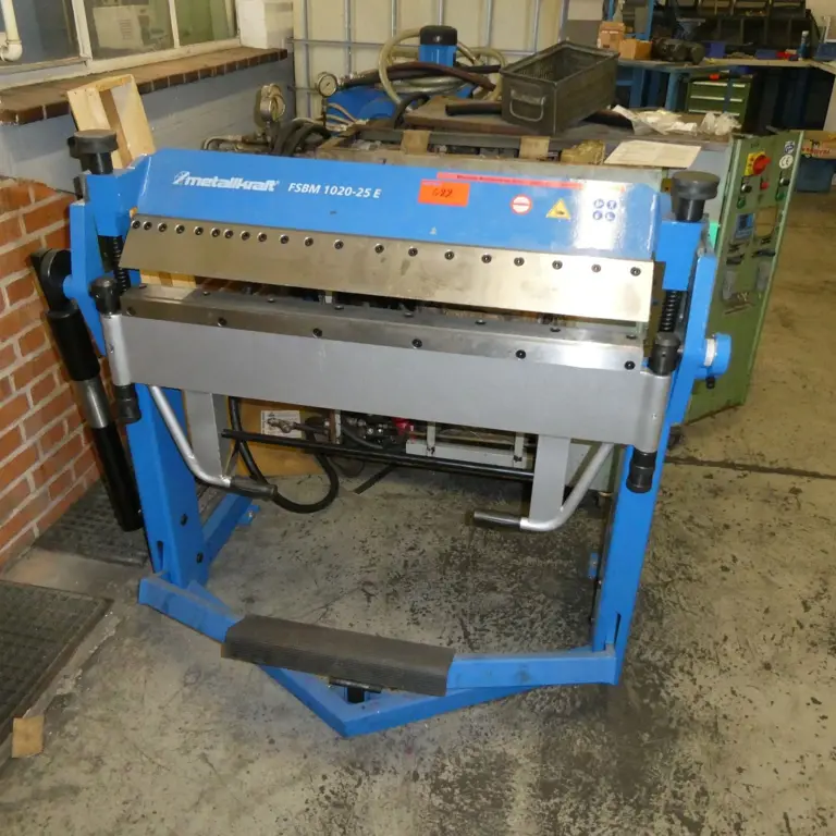 Swivel bending machine Metalkraft FSBM1020-25E