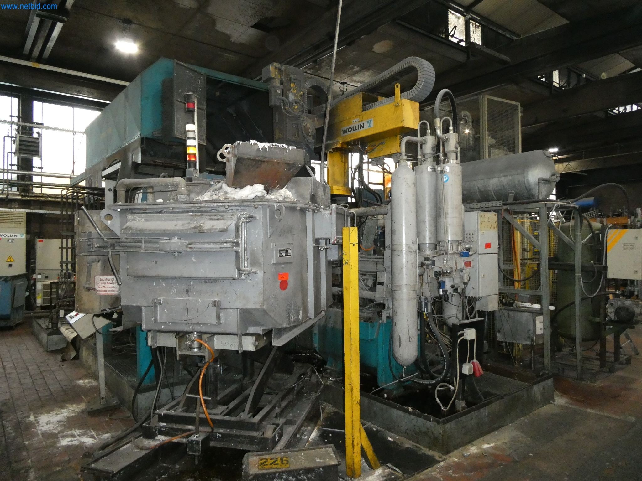 Máquinas e sistemas para a fundição injectada de metais ligeiros (grupos motopropulsores e peças estruturais)-15