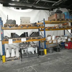 5 lfm. Pallet storage rack