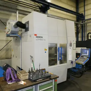 5-axis machining center Mikron UCP800 DURO